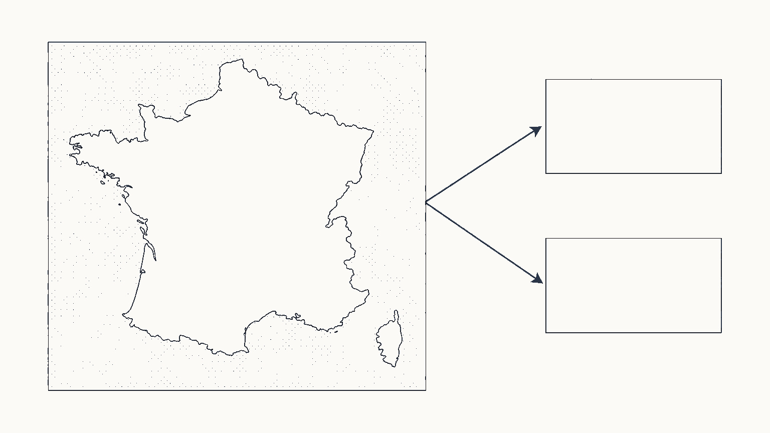 Illustration éditoriale représentant un accès à un site de casino hébergé hors de France