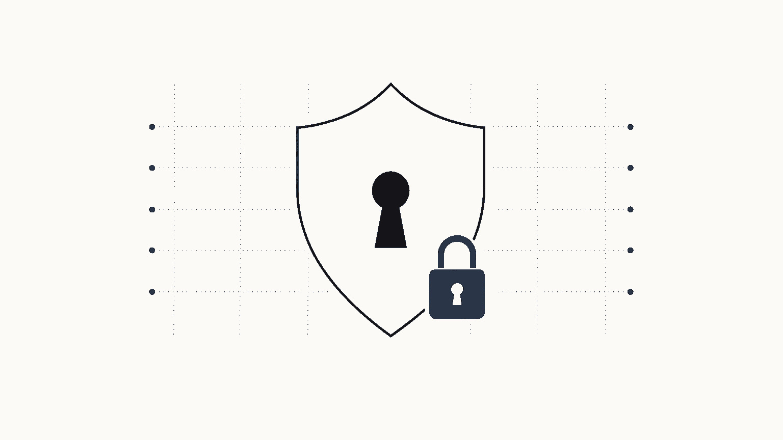 Illustration éditoriale représentant la protection des données personnelles des lecteurs